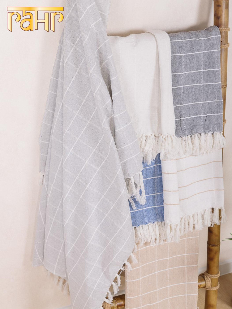 Плед-покрывало самотканое х/б 130х170 Пл-117/3