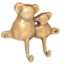 Вешалка "Мышки" (антик)   Пи2806/2 ()