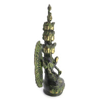 Бодхисаттва Авалокитешвара Защита Исцеление Просветление Статуэтка бронза 3,140кг 19см-13,5см