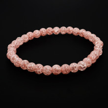 Браслет из камня Сахарный кварц желтый способствует карьерному росту Браслет из камня Сахарный кварц желтый способствует карьерному росту