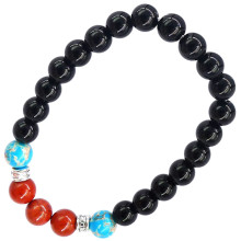 BX070 Браслет камень, 8 мм