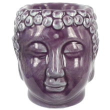 5Ф Аромалампа Будда 7,5см фиолетовая, керамика