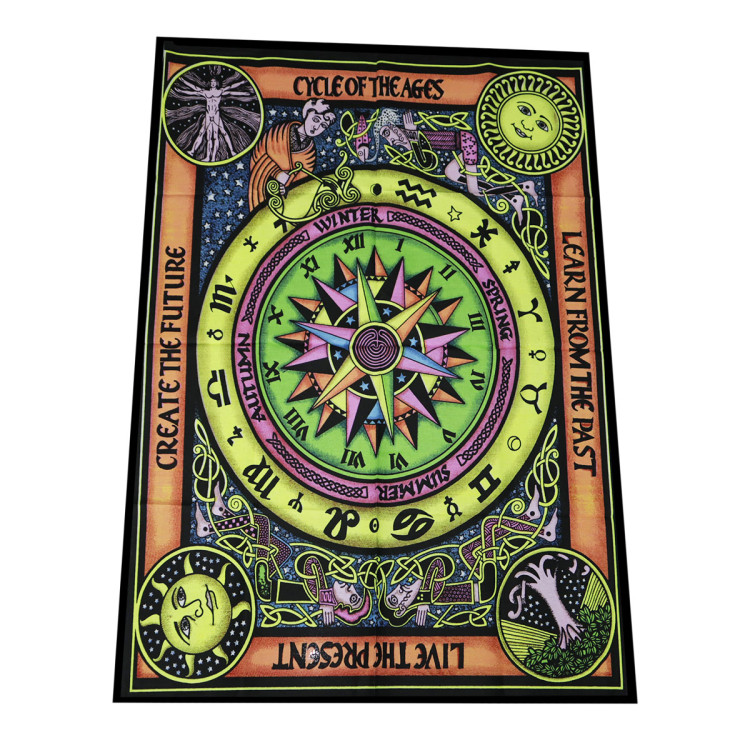 Батик хб с росписью Астрология Готика см-см