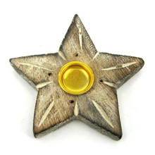 Подставка для благовоний Звезда 8см дерево