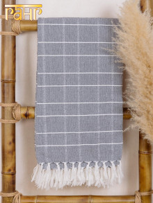 Плед-покрывало самотканое х/б 130х170 Пл-117/4