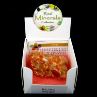 814-51 Минерал Orchid Calcite Кальцит Орхидея в коробочке