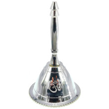 Колокольчик с символом ОМ (АУМ) 7,5см, D44мм металл