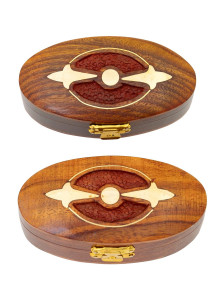 Шкатулка (дерево) резная "Тадж"10х5х4см  Шк1601 2