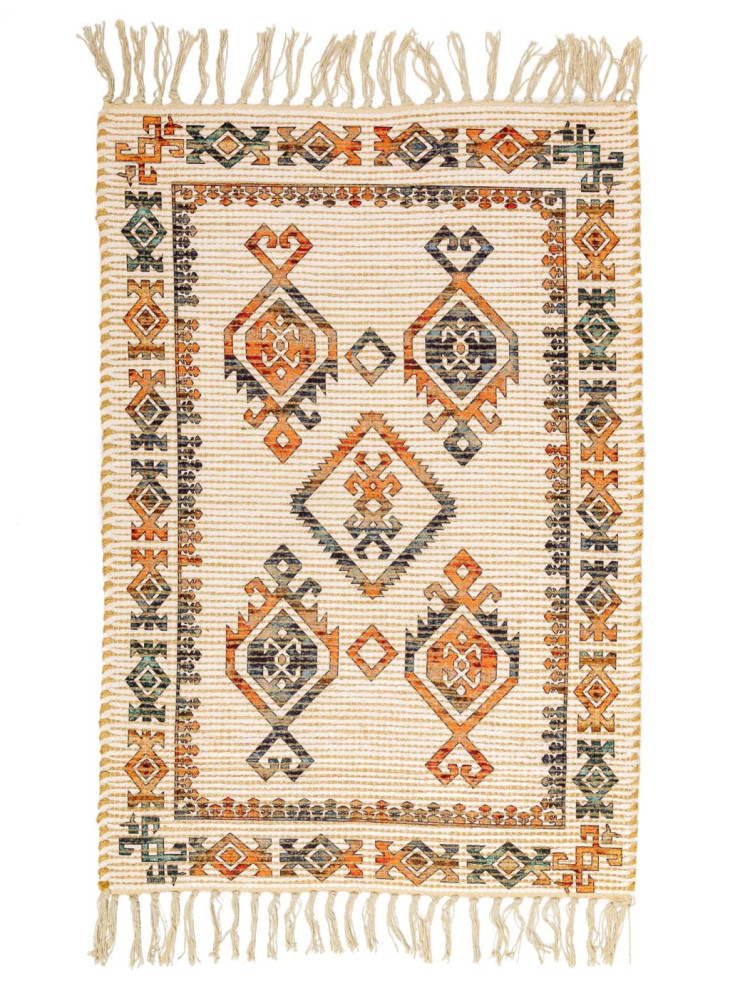 Коврик самотканный х/б  60*90см  706/3