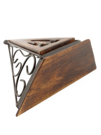 Полочка настенная (дерево, железо)  Пи228