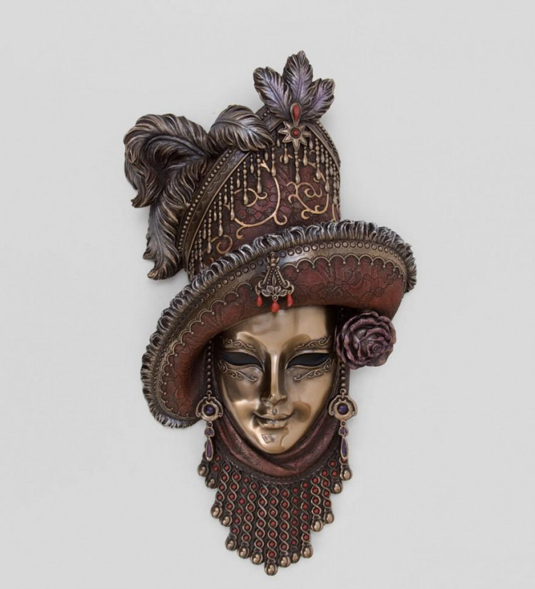 Венецианская маска "Леди в шляпе"