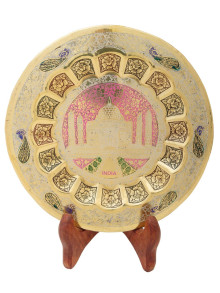 Панно декоративное "Тадж" 8" Пн1533/1 эмаль бела Панно декоративное "Тадж" 8" Пн1533/1 эмаль бела