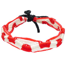 B03-72 Фенечка (браслет) 10мм, текстиль