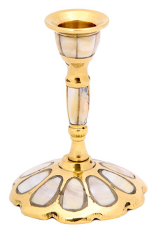 Подсвечник  П00239 с перлам.