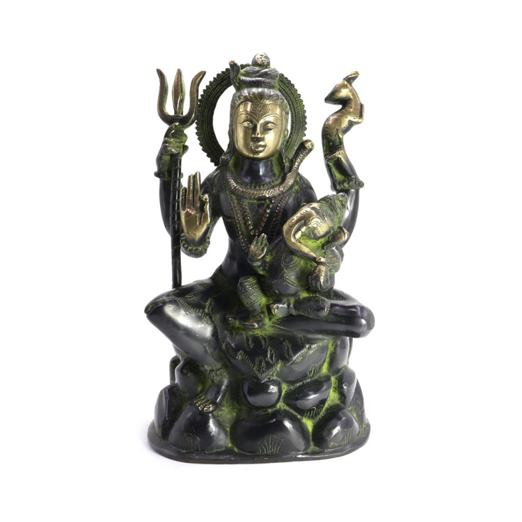 ШИВА разрушает препятствия на пути к цели и дарует мощную статуэтка из бронзы h-29см L-168см 5,935кг