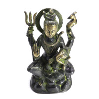 ШИВА разрушает препятствия на пути к цели и дарует мощную статуэтка из бронзы h-29см L-168см 5,935кг