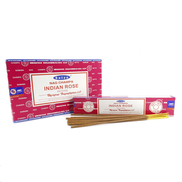 Благовония Satya M  Indian Rose Индийская Роза 15gm уп-12шт