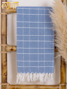 Плед-покрывало самотканое х/б 130х170 Пл-117/6