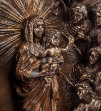 Миниатюра "Дева Мария и Иисус"