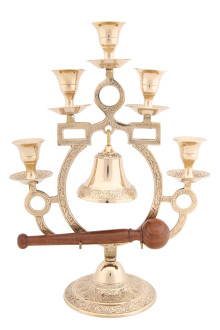 Подсвечник  П427 с колок. на 5 свечей