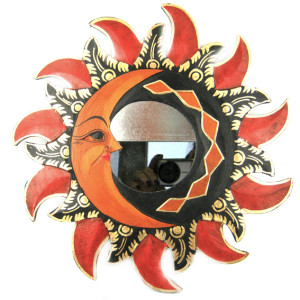 Зеркало - панно Солнце - Луна