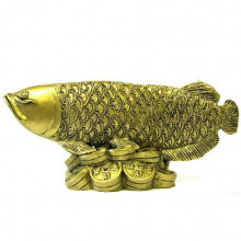 Z131 Рыба Арована фигурка, полистоун 13,5см