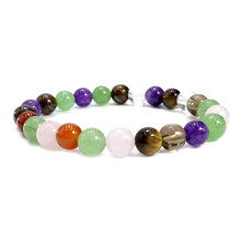 Браслет из камня МИКС камень оберег 10мм