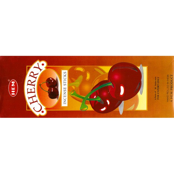HEM 6-гр. благовония Cherry ВИШНЯ блок 6 шт.