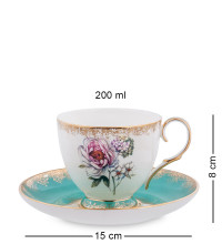 Чайный набор ''Цветок Неаполя'' (Pavone)