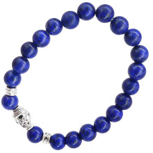 BX Браслет с Буддой, 8 мм, камень