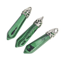 Подвеска маятник камень уп-3шт Малахит Несет удачу и отводит беду подальше от владельца