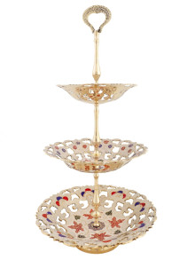 Ваза-кабаретница Фр446 (эмаль белая) Ваза-кабаретница Фр446 (эмаль белая)