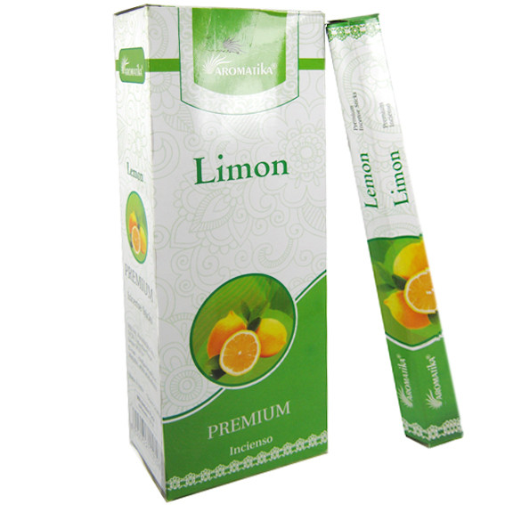 Aromatika 6-гр. благовония Lemon ЛИМОН блок 6 шт.