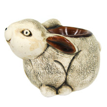 506-33 Аромалампа Заяц, керамика 10х15 см