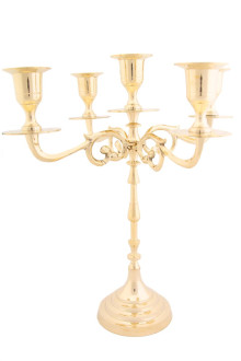 Подсвечник П431/5/1(полиш) на 5 свечей "Классик" Подсвечник П431/5/1(полиш) на 5 свечей "Классик"