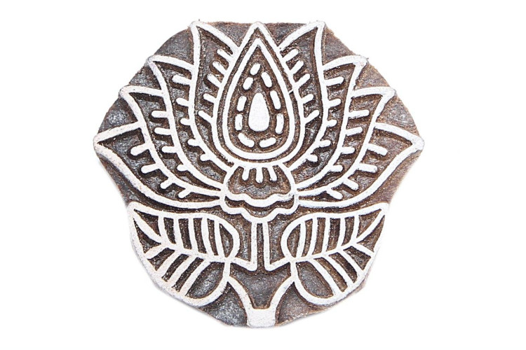 Штамп-печать "Цветок"