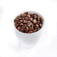 Кофе в зернах Марагоджип ароматизированный Имбирный мед 1 кг.
