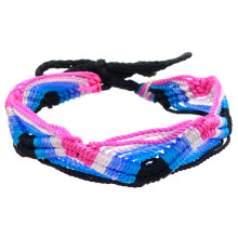 B03-75 Фенечка (браслет) 10мм, текстиль