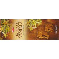 Благовония HEM, шестигранники, Sandal Vanilla САНДАЛ - ВАНИЛЬ 