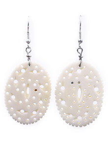 Украшение  Серьги кость 910н Украшение  Серьги кость 910н