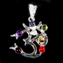 Подвеска 7 чакр Ом