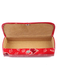 Футляр для очков ручной принт