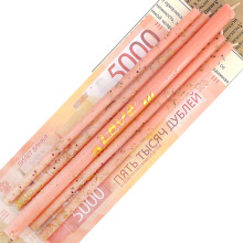 AUM-5-09 Свечи восковые Любовь и нежность, 5шт 18см, 16см