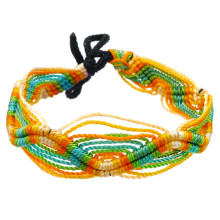 B03-76 Фенечка (браслет) 10мм, текстиль