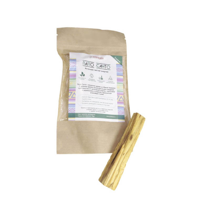 Благовоние PALO SANTO священное дерево Желаний уп 5шт по 9-12гр