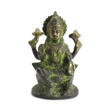 Лакшми процветание Богатство Везение Удача бронза h-12см L-68cм 846гр Лакшми процветание Богатство Везение Удача бронза h-12см L-68cм 846гр