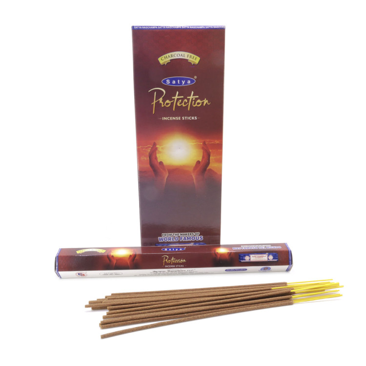 Благовония Satya Hexa Protection Защита аромапалочки уп-6шт