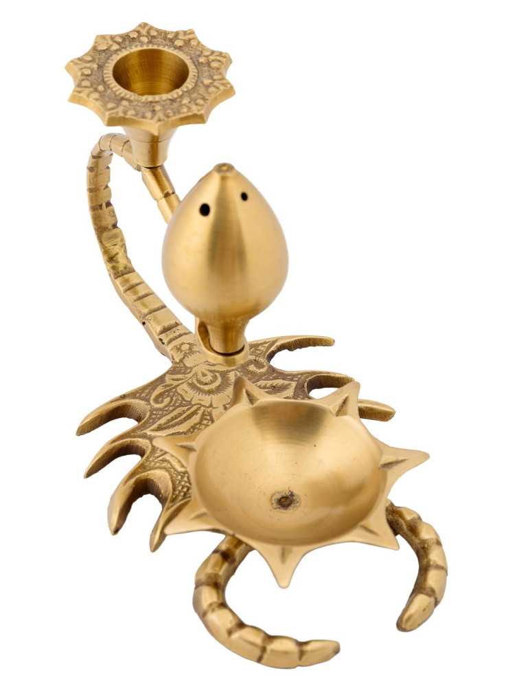 Подсвечник "Скорпион"   П2438/3 (антик)
