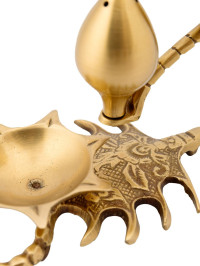 Подсвечник "Скорпион"   П2438/3 (антик)
