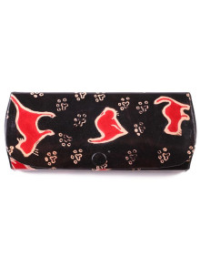 Футляр для очков ручной принт